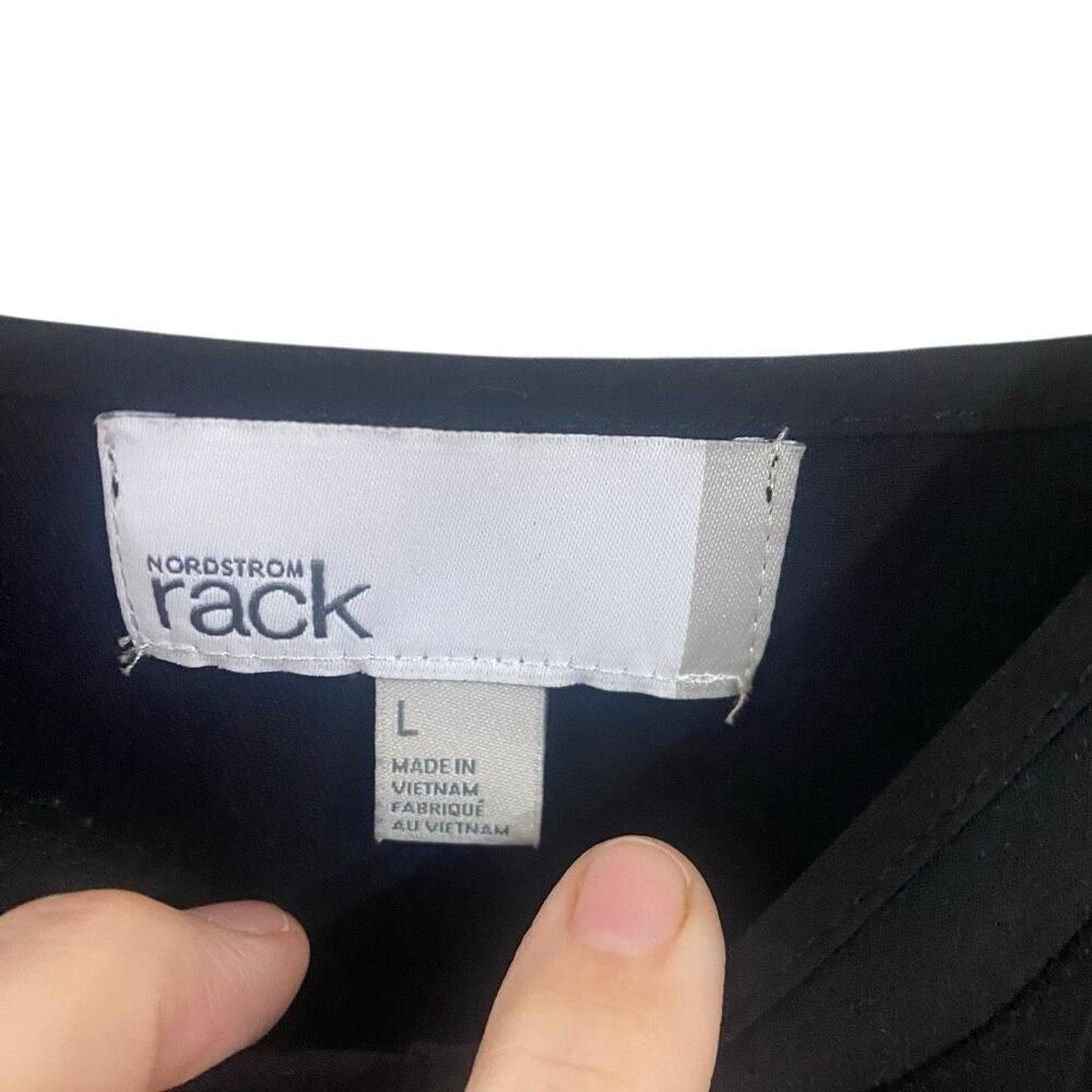 Nordstrom Rack Large black tank top sleeveless - Picture 7 of 7